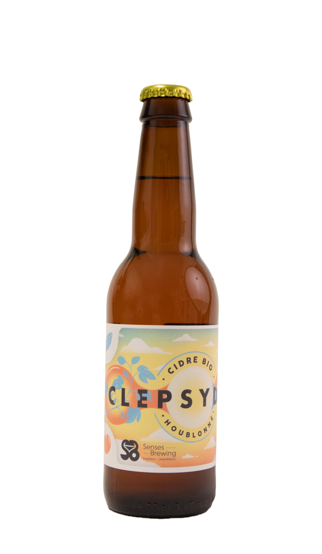 Clepsydre - Cidre houblonné Bio (33cl)